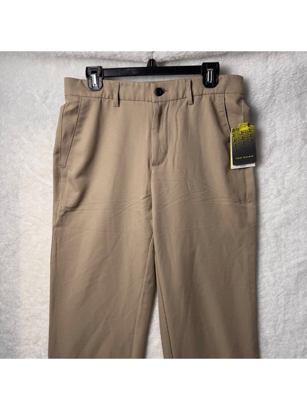 NWT Tek Gear Men's 32X30 tan Golf Pants performance comfort
